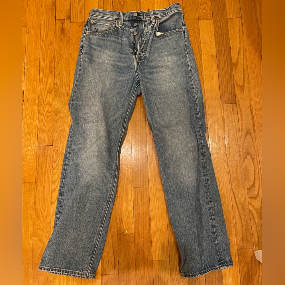 Aritzia High Rise Women Jeans - Blue